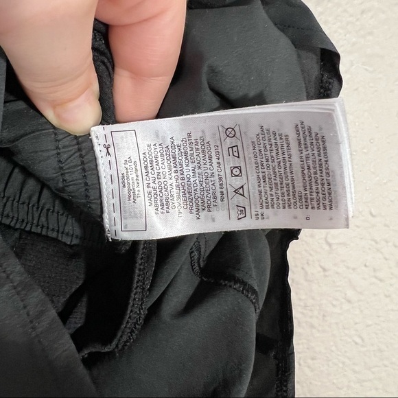 Adidas Karlie Kloss Running Shorts Black w/ White Accents Sz S - Picture 7 of 9